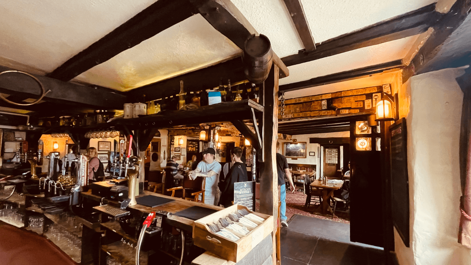 The Smuggler's Bar at the Jamaica Inn - Launceton, Cornwall