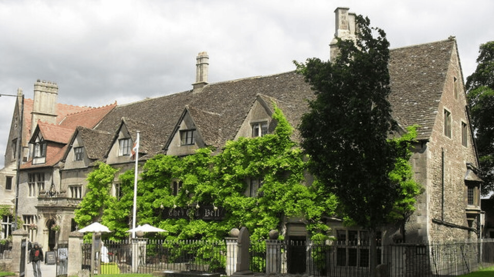 Exterior of The Old Bell Hotel, Malmesbury, Wiltshire