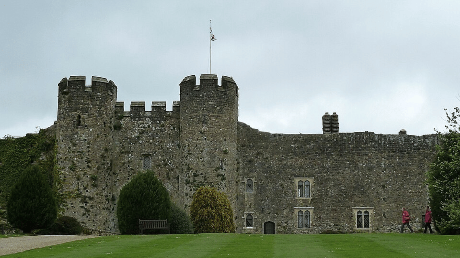 South Frontage of Amberley Castle, West Sussex